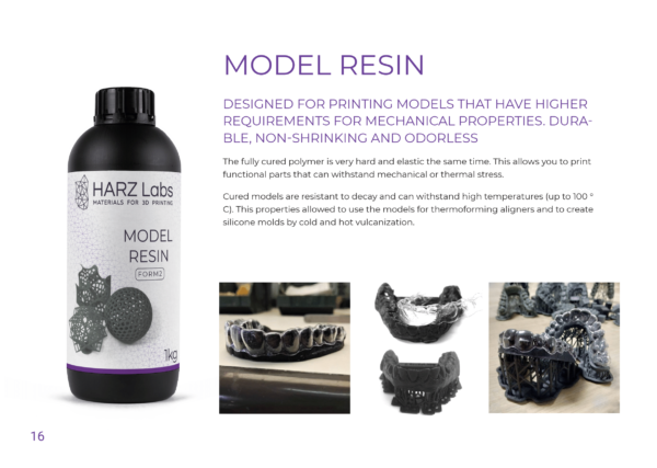 Harz Labs Form2 Model Resin - Image 2