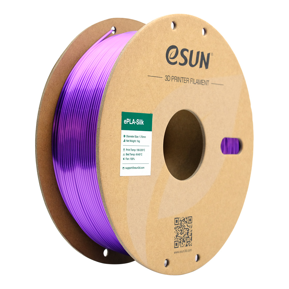 ESUN eSilk PLA Filament 1.75mm 1kg - Image 3