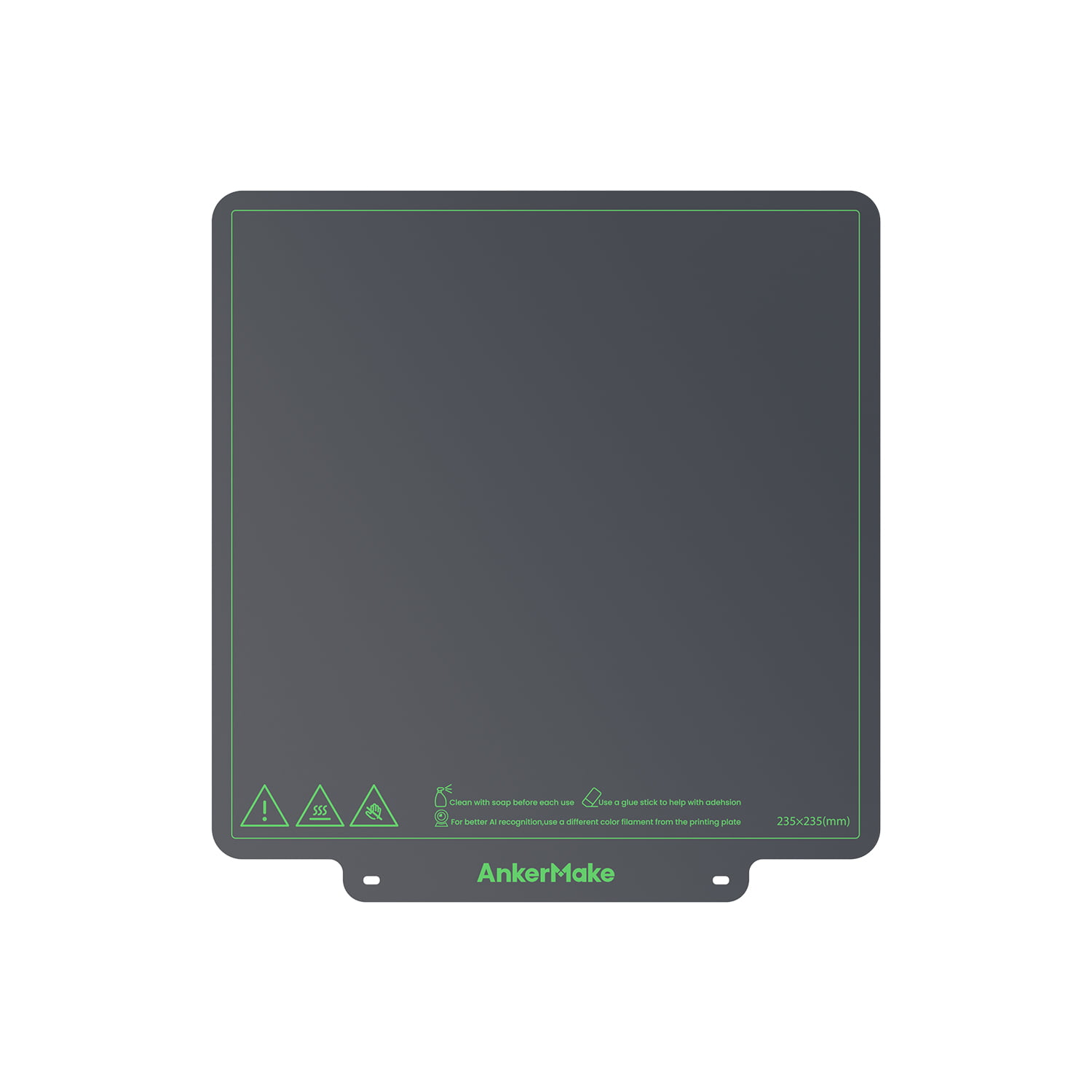 PEI Build Plate Assembly With Soft Magnetic Laminate (Po2