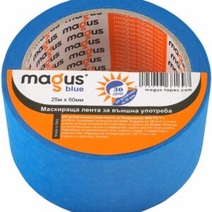 Синя лепенка Magus 50 мм, 25 м