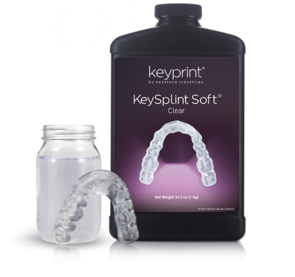 KeyPrint KeySplint Soft Clear 1kg