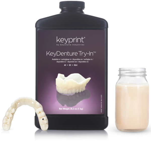 KeyPrint KeyDenture Try-In 1kg