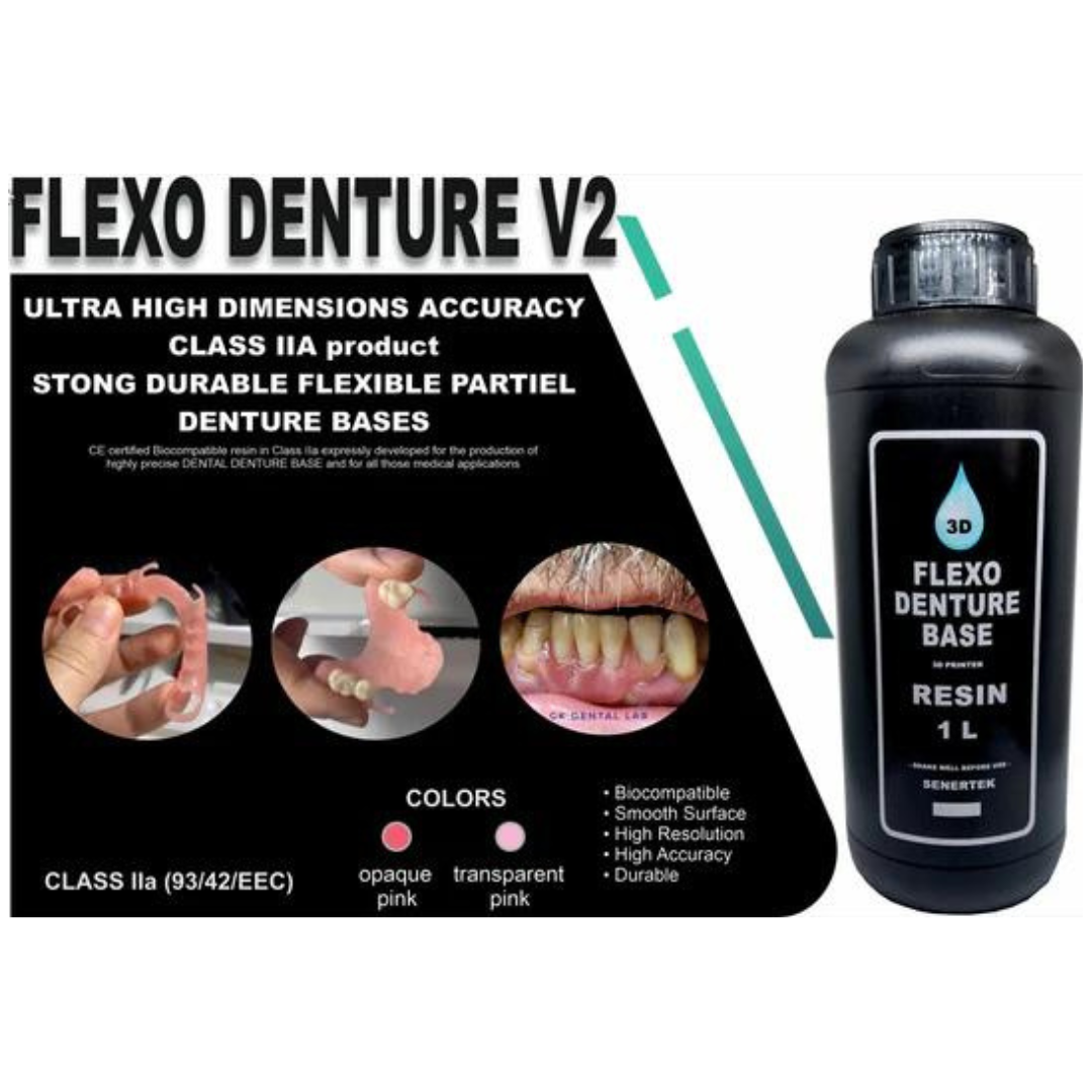 Senertek Flexo Denture Base V2 0.5kg