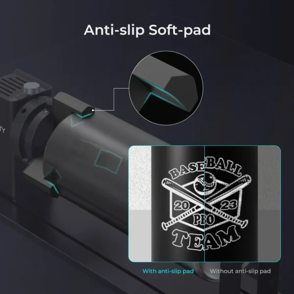 Creality Rotary Kit Pro for Curved Surface Engraving - Image 7