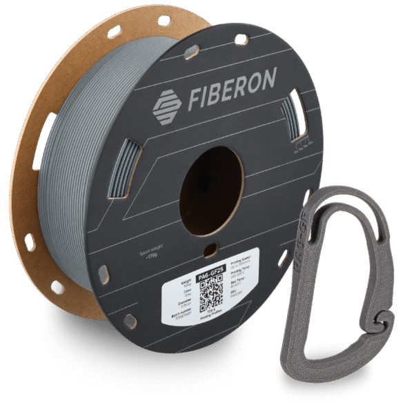 Polymaker Fiberon PA6-GF25 Grey 0.5kg