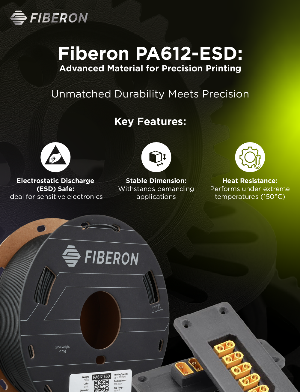 Polymaker Fiberon PA612-ESD 0.5kg - Image 2